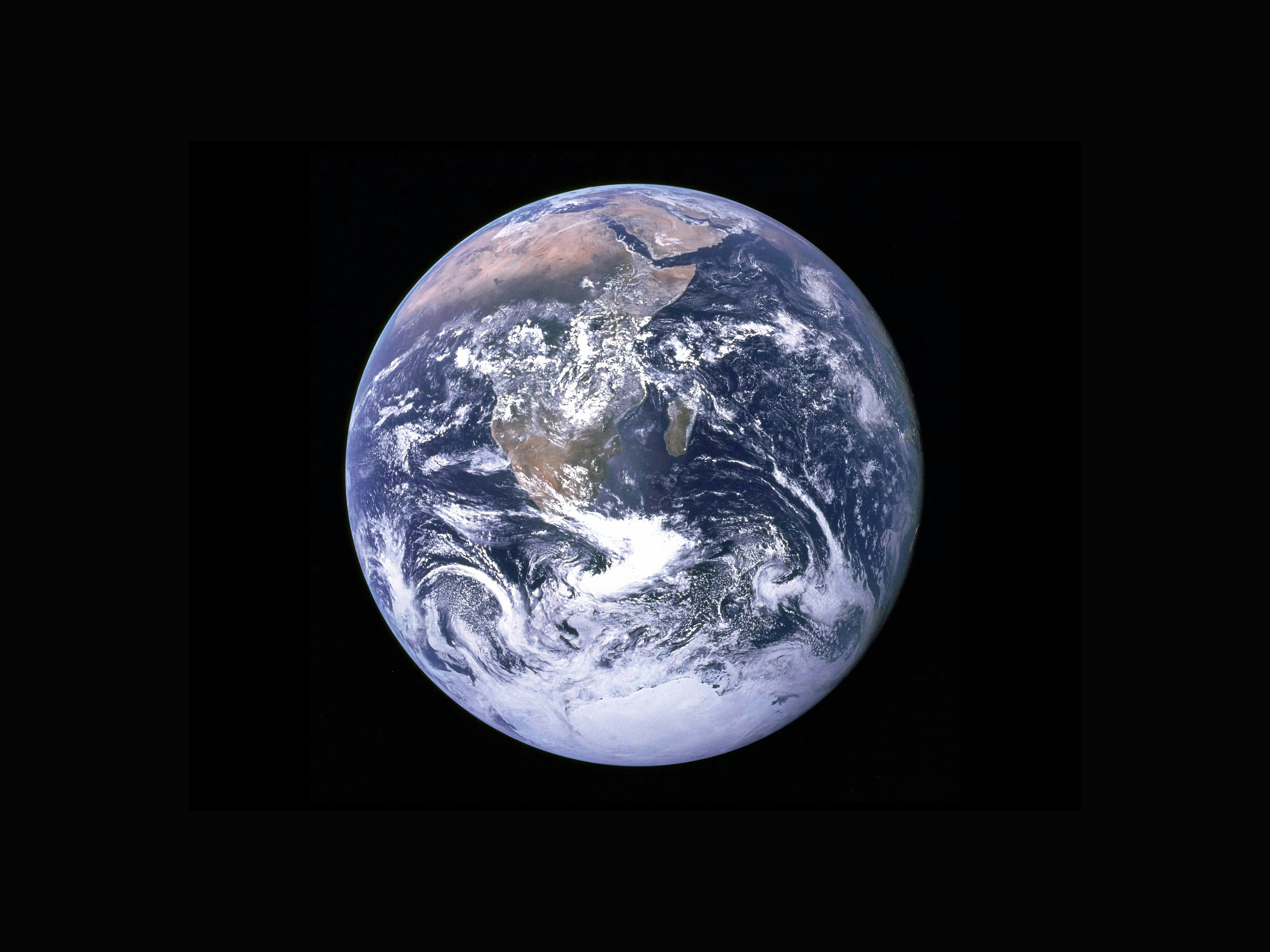 Earth seen from space